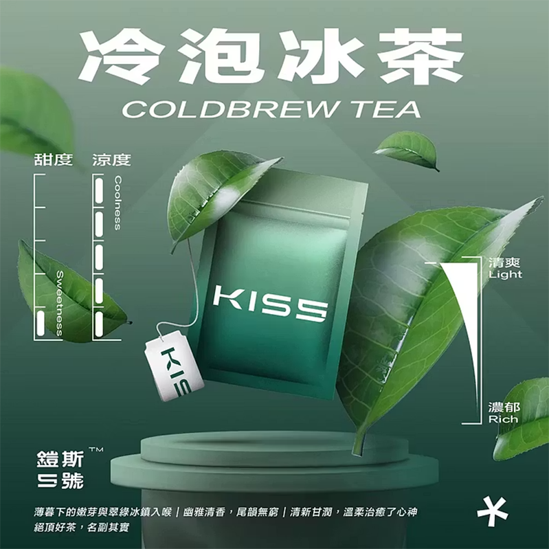 KIS5煙彈｜1.9ml×3顆｜冷泡冰茶