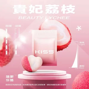 Kis5鎧斯電子煙煙彈｜2ml*3Pod｜通用一代｜3%濃度｜口味-貴妃荔枝