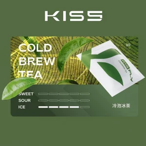 電子煙煙彈 KIS5 FLY｜2.3ml*3Pod｜3%濃度｜通用5、6代｜口味-冷泡冰茶