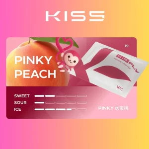 電子煙煙彈 KIS5 FLY｜2.3ml*3Pod｜3%濃度｜通用5、6代｜口味-水蜜桃