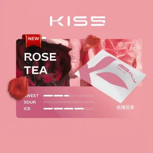 電子煙煙彈 KIS5 FLY｜2.3ml*3Pod｜3%濃度｜通用5、6代｜口味-玫瑰花茶