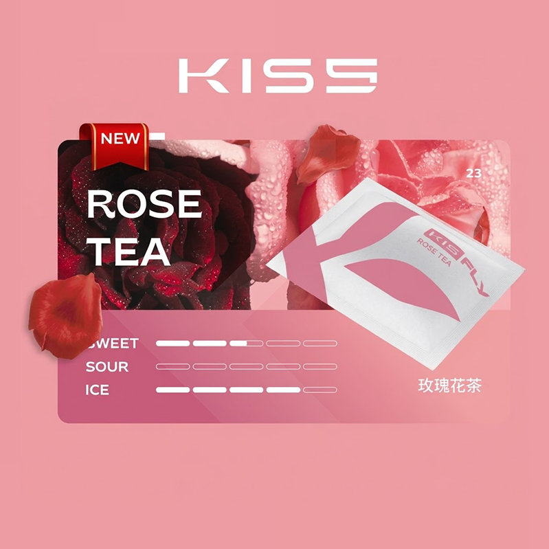 電子煙煙彈 KIS5 FLY｜2.3ml*3Pod｜3%濃度｜通用5、6代｜口味-玫瑰花茶