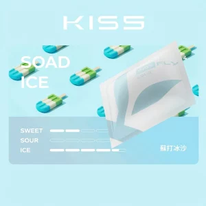 電子煙煙彈 KIS5 FLY｜2.3ml*3Pod｜3%濃度｜通用5、6代｜口味-蘇打冰沙