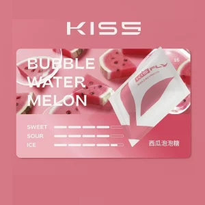 電子煙煙彈 KIS5 FLY｜2.3ml*3Pod｜3%濃度｜通用5、6代｜口味-西瓜泡泡糖