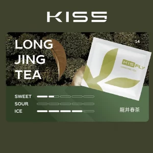 電子煙煙彈 KIS5 FLY｜2.3ml*3Pod｜3%濃度｜通用5、6代｜口味-龍井春茶